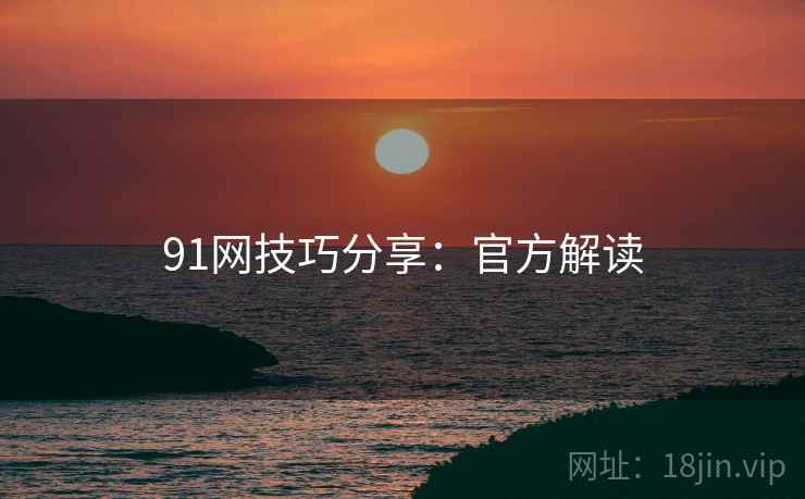 91网技巧分享：官方解读