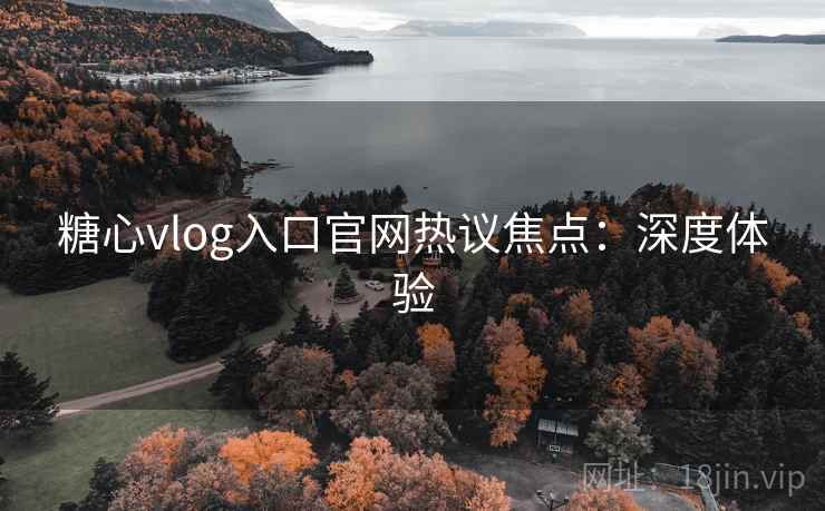 糖心vlog入口官网热议焦点：深度体验